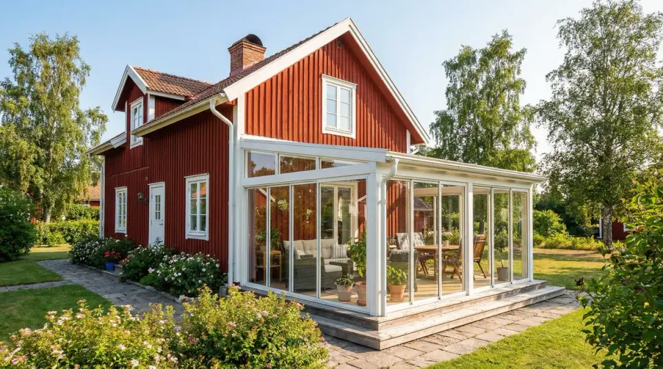 Kan man bygga uterum på vintern?