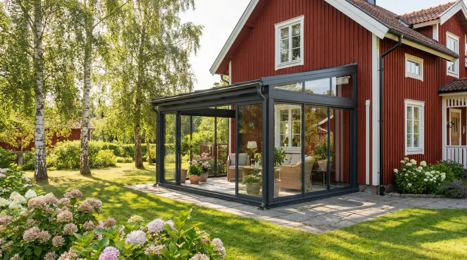 Kamin i uterum – regler, installation och brandskydd