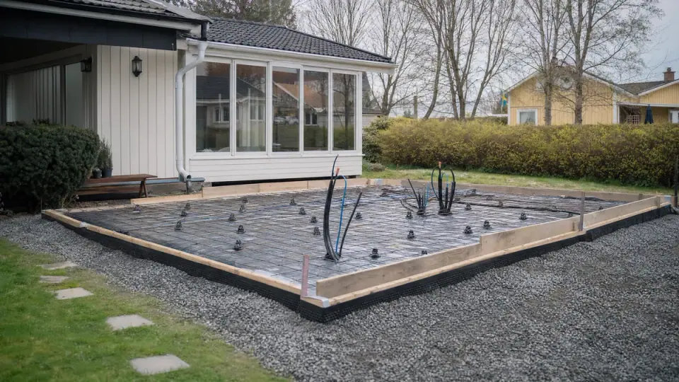 Uterum på betongplatta – planera rätt grund