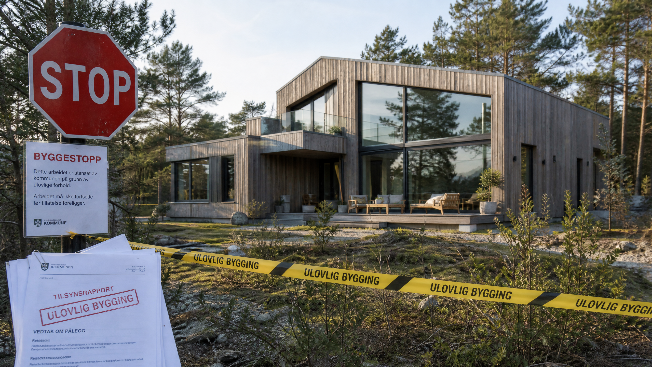 Vad händer om man bygger utan bygglov
