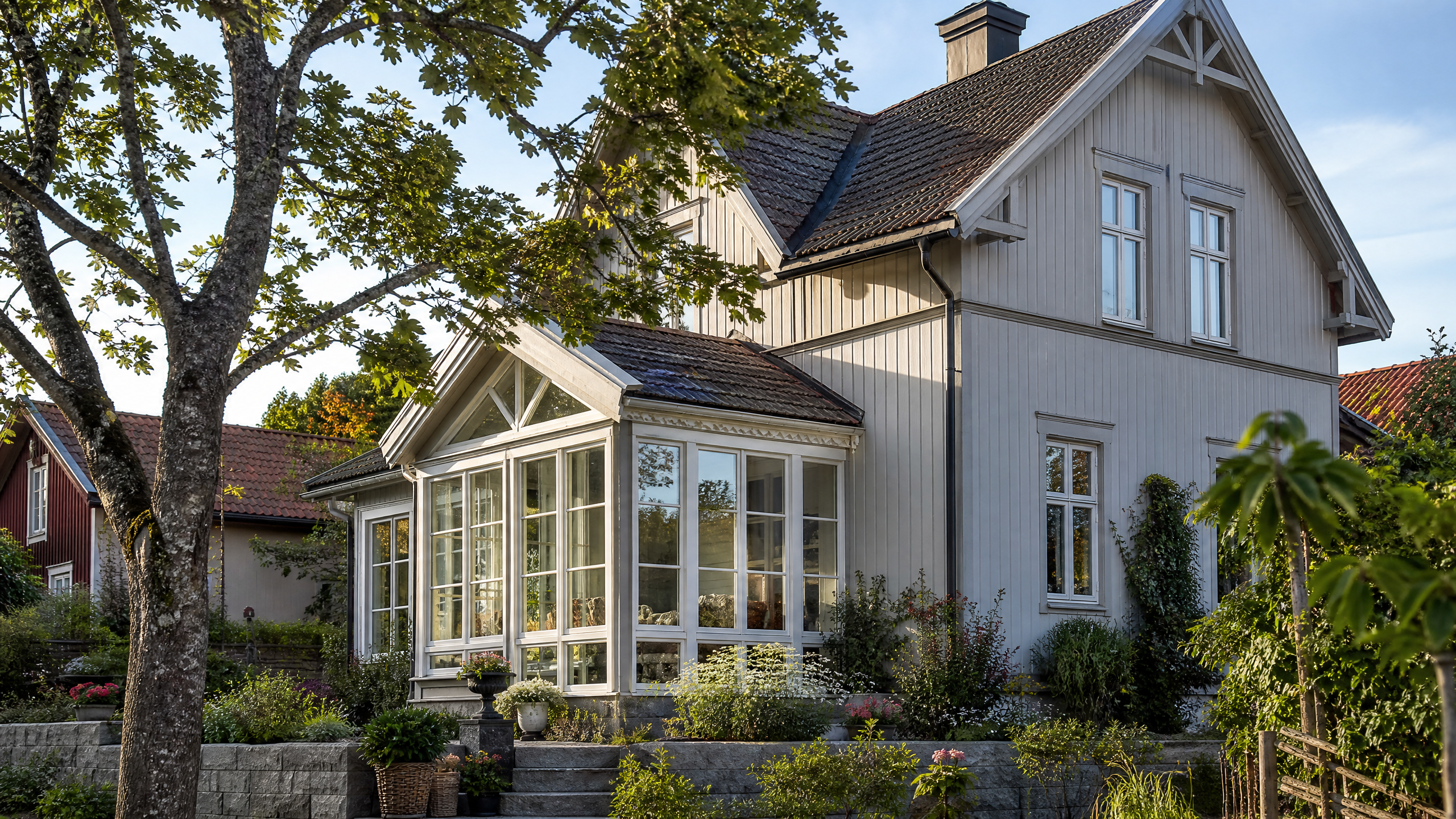 Uterum i kulturmiljö och K-märkt hus - regler och tips