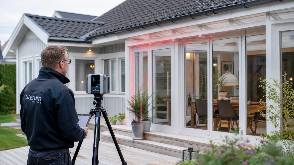 Uterum och LiDAR-upmätning - varför är precision viktig och hur går det till